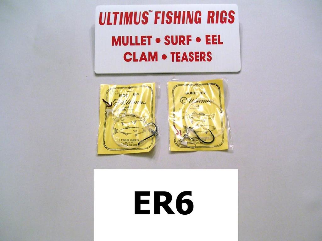 eel Rig 6/0 (Sinker Slider or Fish Finder) Chunking Rig (40 LB Monofilm, Fish Finder or Sinker Pin)
