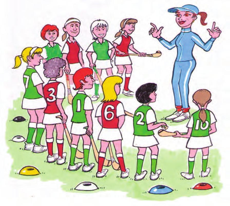 Organisational Hints for coaches or parents helping out with a team Players to gather at pre-arranged spot on field on sound of whistle Coach positions herself so that she can see all players Players