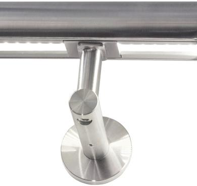 Clear or Frosted covers The liniled Handrail comes with a cover.