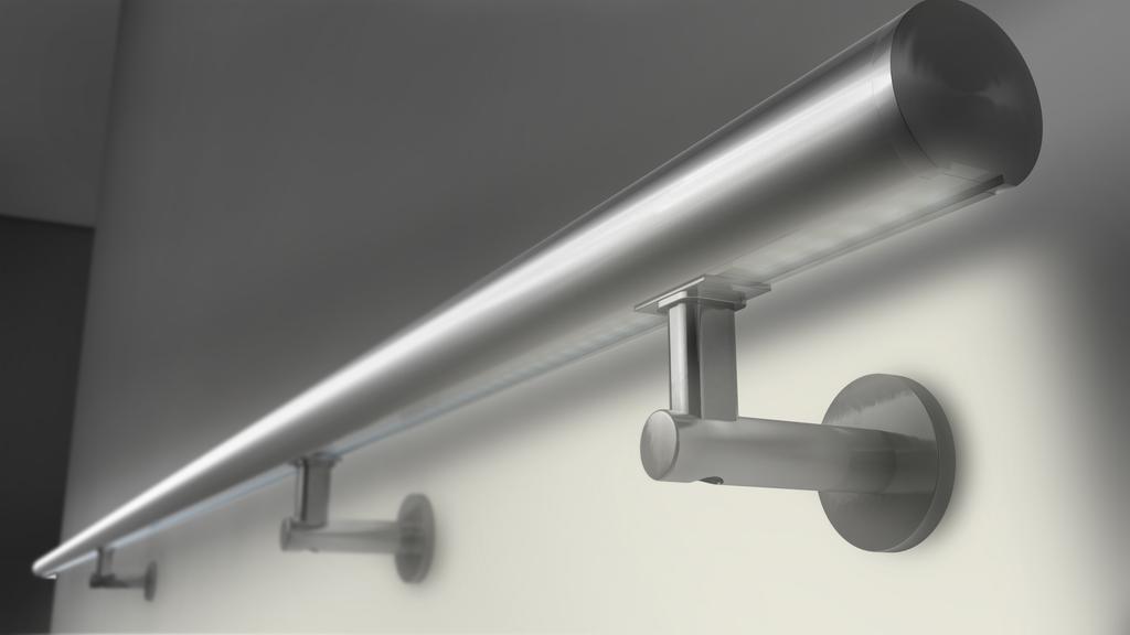 Safety has never been so astonishing! liniled Handrail The liniled Handrail is the result of a customized OEM project.