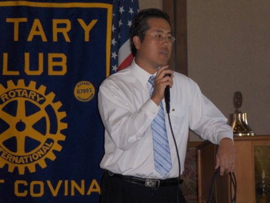 Davis-Quarrie, Treasurer Rotary Club of West Covina PO Box 93 West Covina, CA 91790 626-488-0692 Come Join Us! Wednesdays At 12:15 South Hills Country Club 2655 S.