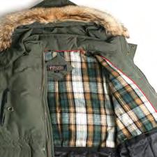 Expedition Cotton Down 600 Fill Power Down with North American Coyote Fur Denver PM913