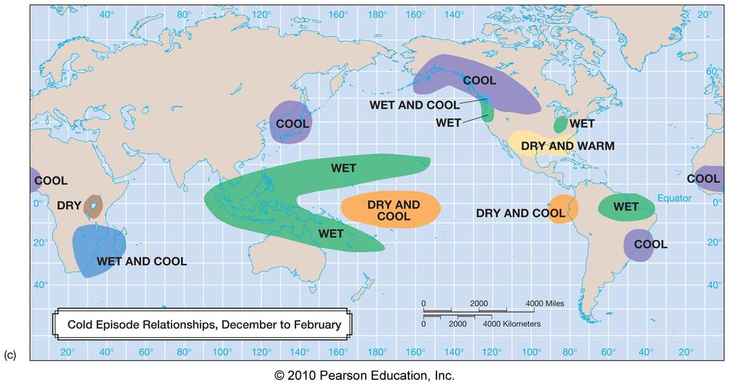 El Nino/ La Nina An internally-generated disruption or instability of the ocean-atmos.