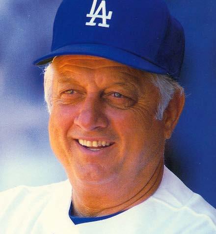 Tommy Lasorda "Guys ask me, don't I get burned out? How can you get burned out doing something you love? I ask you, have you ever got tired of kissing a pretty girl?