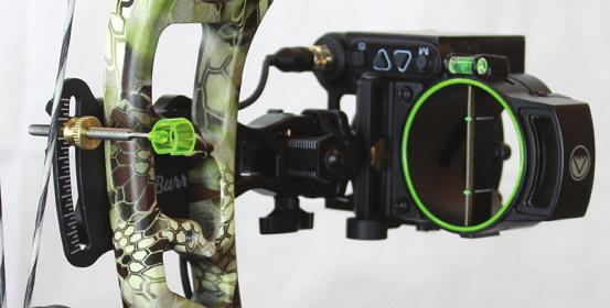 Now experiment shooting at any distance and you will find the Burris Oracle Bow sight takes all the guesswork out of