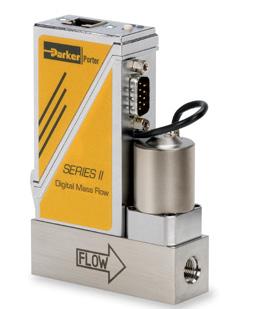 The aluminum and brass constructed 2200 Series features the same sensor, control electronics, flow elements and valve internals as the 200 Series at 30% lower cost.
