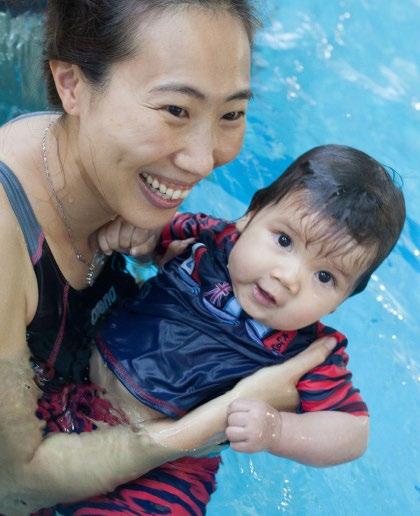 Parent & Infant Advanced (6 months - 2 years) Our advanced parent and baby classes are designed for babies 6 months-2 years who are happy to submerge and propel a minimum of 1 meter.