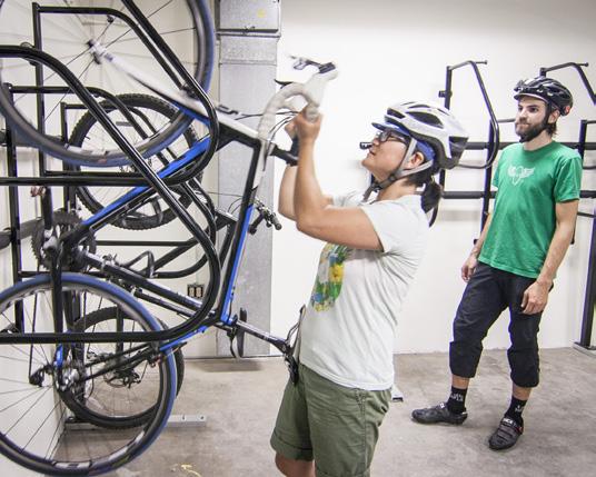 BICYCLE PARKING GUIDANCE BUILD FOR A PURPOSE The first step in selecting a bike rack is in determining how it will be used and by whom. Is it for your employees or customers and visitors?