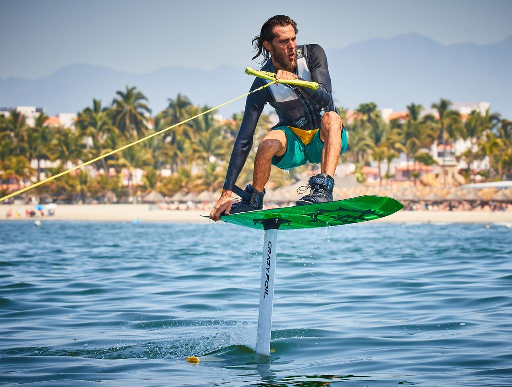 CRAZYFOIL s patented technology combines superior performance with maximum lift, making flight easy for a wide range of hydrofoil levels, from beginners to advanced skill sets.