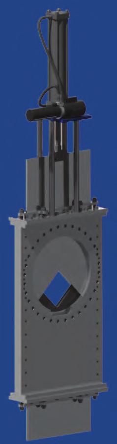 Diamond Port Knife Gate Valve Diamond port control knife gate valves are specifically designed for auto clave service, resisting both corrosion & abrasion @ 350 F.