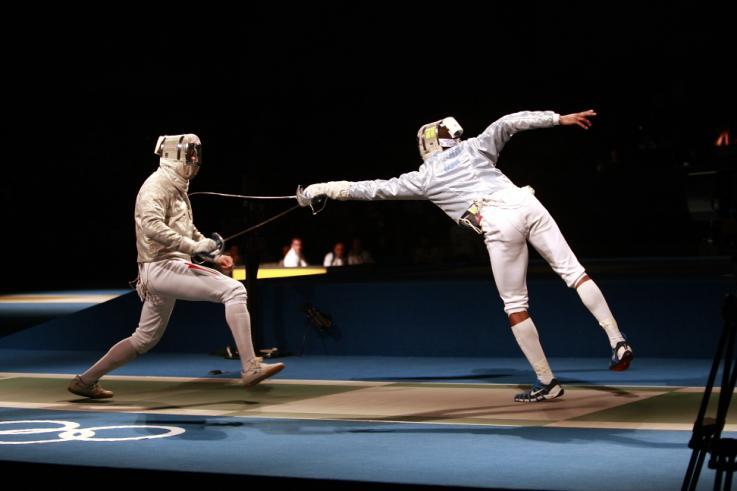 Glossary of Fencing Terms Advance: Taking a step towards one s opponent. Attack: Movement or series of movements by which a fencer tries to score a point.