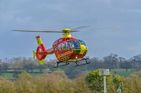 Midlands Air Ambulance Charity s Air25 Year of Celebration Midlands Air Ambulance Charity, which covers Gloucestershire, celebrated 25 years of its lifesaving service in 2016, commemorating the Air25