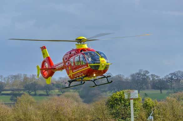 34 Midlands Air Ambulance Charity s Air25 Year of Celebration Midlands Air Ambulance Charity, which covers Gloucestershire, celebrated 25 years of its lifesaving service in 2016, commemorating the