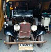 AC 16/66 DHC 1935. Restoration project. Offers invited for this very original 6 cylinder 2 litre car.