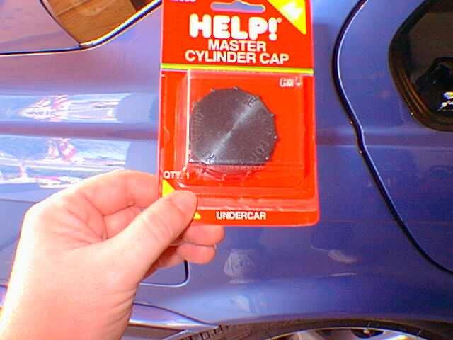 You can use a late model GM master cylinder cap (Help! p/n 42035). You have to take 5 seconds to modify it but it works fine after that.