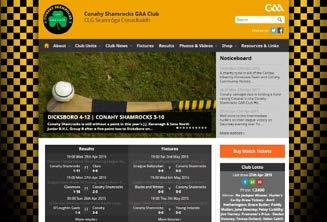 GAA CLUB WEBSITE SOLUTION The GAA Club Website solution is now available for clubs to use.