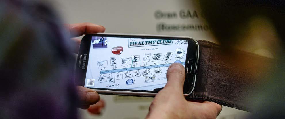HAVE YOUR SAY ABOUT HEALTH AND SPORT Do you feel the GAA has a role to play in supporting the health of its members or indeed our wider communities?