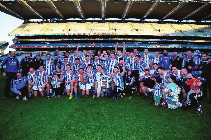 Club Achievements Success on the playing ﬁelds did not happen overnight but there was a gradual build up in player commitment which resulted in our club winning our 1st Dublin Championship when our