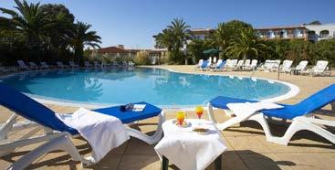The hotel is set in a 16,000m 2 park and features access to the beach which is just 350 yards from the hotel.