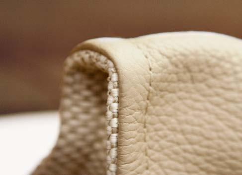 Our fabrics are made of natural materials that show attractive textures