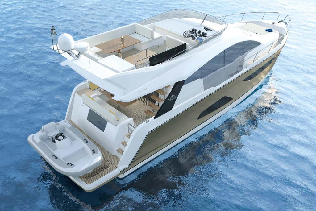 The hull design: Endless views. Friendly daylight. Sunny interiors.