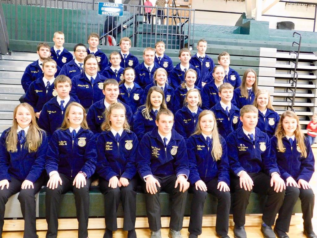 FFA activities are almost wrapped up The Howells-Dodge FFA chapter has been working hard all year to compete in the state competitions.