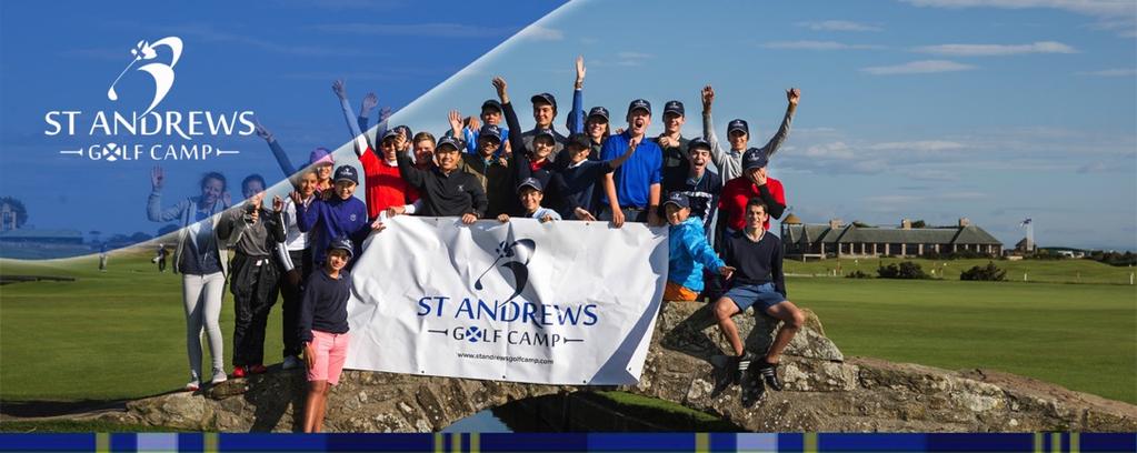ST ANDREWS GOLF CAMP is a unique golfing experience for junior golfers to learn and expand not only their golfing knowledge but to gain new cultural experiences while making new friends in an