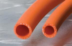 Extremely easy to handle, even in cold weather where other PVC hoses become stiff. Excellent abrasion resistance. Resilient material avoids permanent deformation caused by stresses.