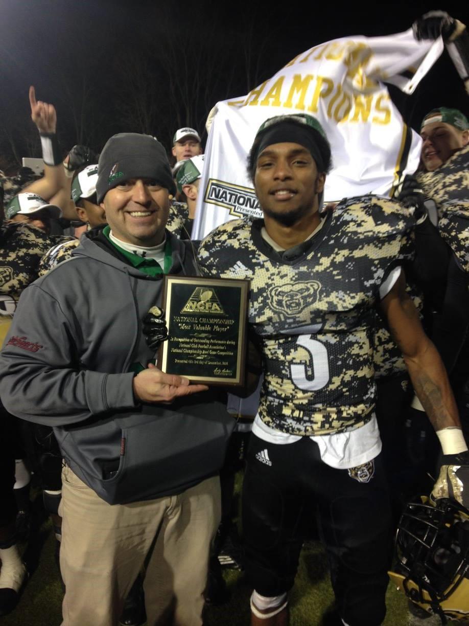The Scouting Report January 2017 NCFA Player Profile: Shakeer Williams, MVP National Championship Game Name: Shakeer Williams School: Oakland University Year: 4th/Senior Q1: Who/what got you involved