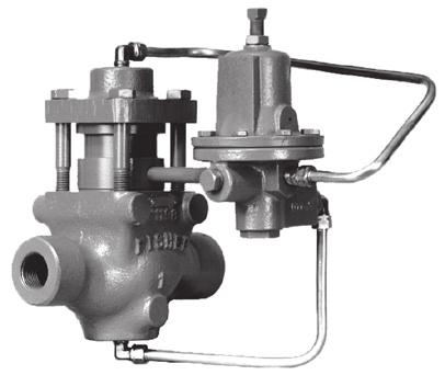 Type 92S Pilot-Operated Steam Regulator Introduction The Type 92S steam regulator is piston actuated for high cycle steam service which includes a Type 6492L, 6492H, or pilot (see Figure 1).