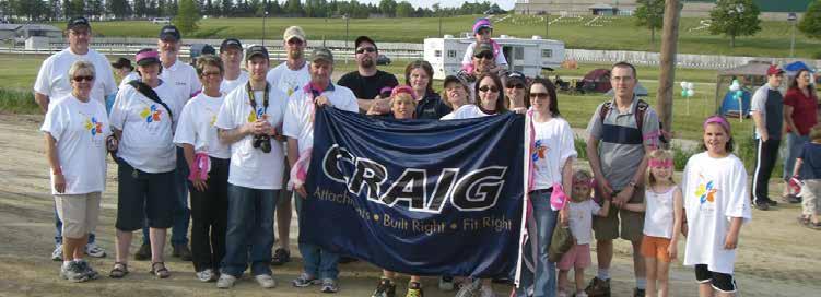 COMMUNITY Craig participants for Relay for Life. Causes Teams from Craig participate in Relay for Life, Curl for Cancer and Bowl for Kids.