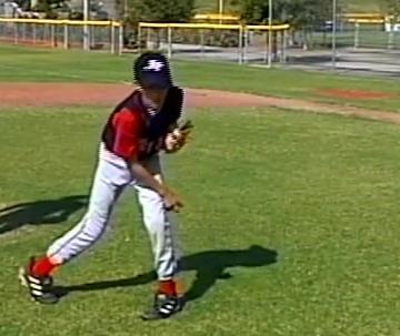 Dry Run Pitching Drill (continued) 9 Phase 3: Separation and Stride After the stride leg reaches its highest point of elevation, the pitcher will separate his hands in a thumbs down position, while