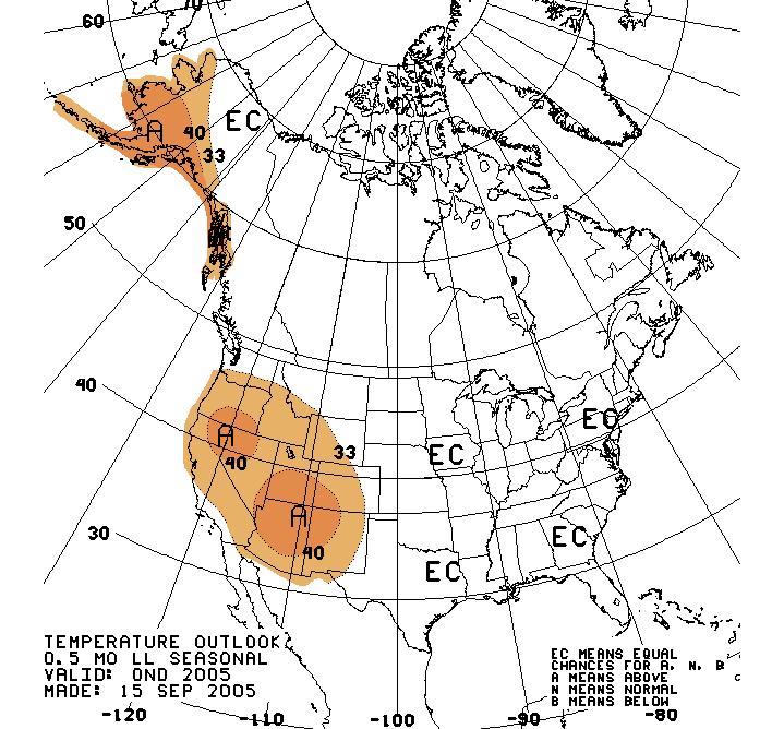 Temperature Oct-Dec 2005 From the Colorado Prediction Center http://www.cpc.ncep.