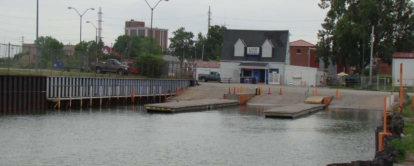 3. Lorain Municipal Pier Launch Ramp: 2 acre municipally run boat ramp with 6 launch ramps, three separate parking lots and a bait and tackle store. 4. U.S.