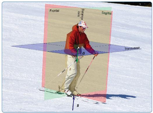 Planes of Reference in Skiing 3