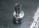 20. Carefully check the shock shaft for any damage, there must be no dints or scratches, if you have a dint in the shaft you can very carefully use a fine oilstone to smooth out the dint.