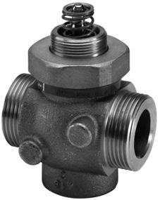 These and VB 2 valves are generally recommended for use in most demanding conditions in systems such as: - district heating, - heating - hot water service with heat exchanger or storage tank where