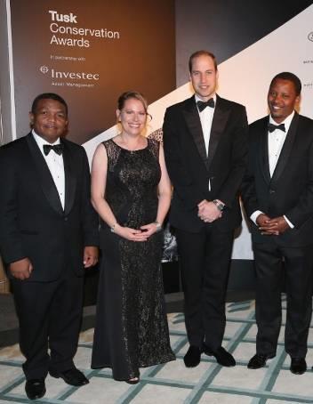 The Awards Dinner was held at the five-star Claridge s hotel in London, and was a glittering red-carpet affair very different from life in the bush!