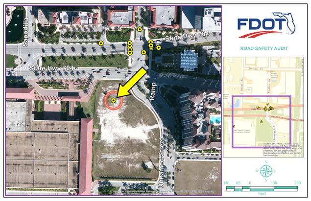 Road Safety Audit Findings Details Corridorwide Observations ID C01 Location Description: Southwest corner of SR 704 at Florida Avenue / Rosemary Avenue Corridorwide Observation Overview:
