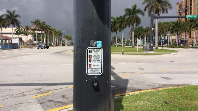 pedestrian signals Corridorwide Observation Details: Pedestrians were observed pushing the push button for pedestrian signal multiple times and / or pressing the wrong button.