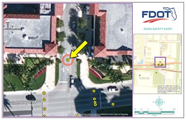Road Safety Audit Findings Details Positive Observations ID P01 Location Description: Florida Avenue / Rosemary Avenue, north of SR 704