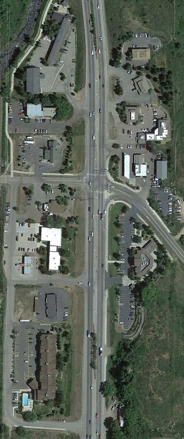 driveways onto highway) Expand cross and parallel street network