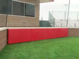 OUTDOOR WALL & BACKSTOP PADDING BEACON BUILT MADE IN TH E U SA OUTDOOR WALL PADDING Show with custom pritig Paddig equals safety, outdoors or idoors.