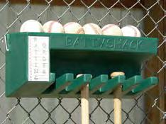 Dugout Accessories ACCESSORIES FOR DUGOUTS Dugout Net Kit Add protectio to your dugouts