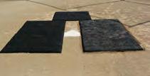 CLAY BRICKS & RUBBER MATS Beaco Porous Rubber Batter s Box Mats SAVE $100 whe you buy 5 mats! Safe to use with plastic, rubber or metal spikes.