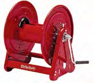 12"W reel (holds 100' of ¾" hose with 10' supply hose) 225-645-219 (72 lbs) $475 18"W reel (holds 100' of 1" hose with 10' supply hose) 225-645-039 (89 lbs) $569 Reelcraft