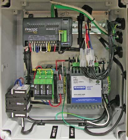 Power surges, outages or drops in power can cause the PLC to lose its settings.