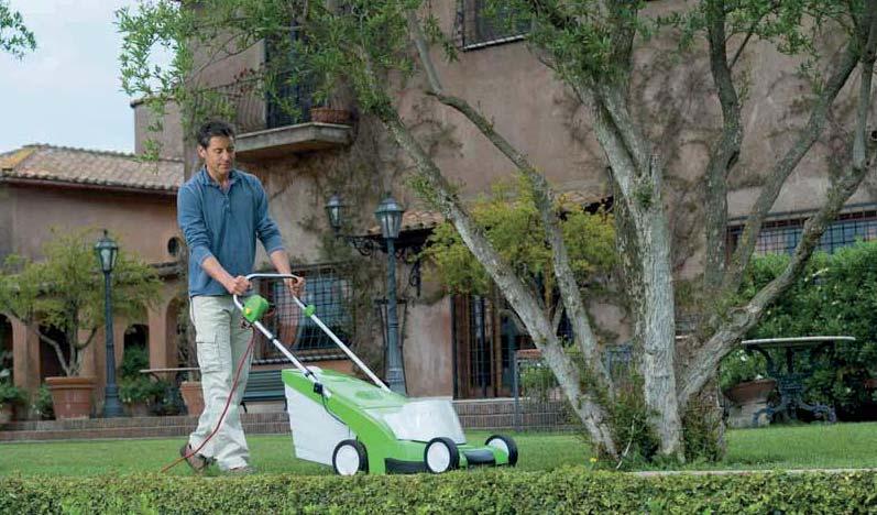 Comfort mowing: The 5 Series electric lawn mower. Everything about the 5 Series makes mowing convenient and easy.