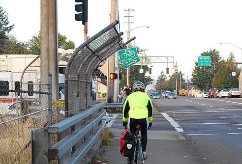 The I-0 Multi-Use Trail could benefit from improved wayfinding, beautification and routing, particularly at major road crossings.