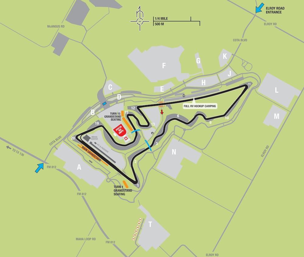 FACILITY AND PARKING MAPS Circuit